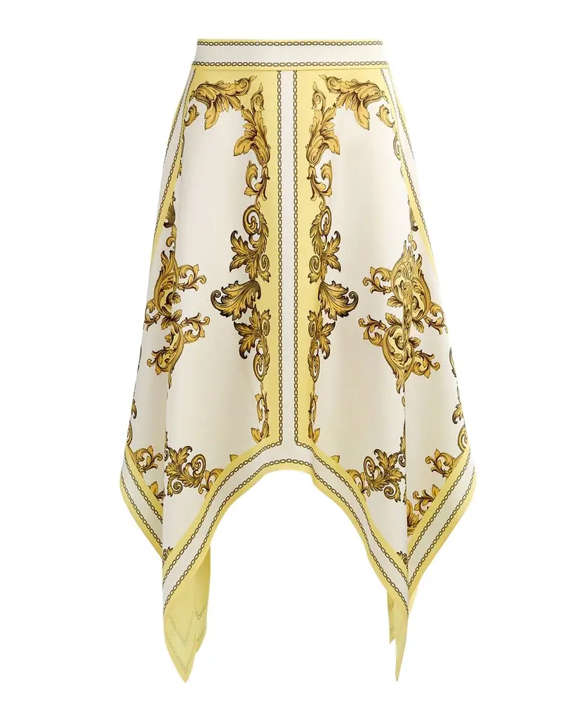 ALICE + OLIVIA Davina Handkerchief Midi Skirt | Image 1 ALICE + OLIVIA Davina Handkerchief Midi Skirt | Image 1