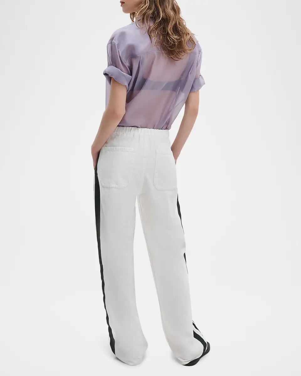 rag & bone Featherweight Logan Wide-Leg Denim Track Pants | Thumbnail 3 rag & bone Featherweight Logan Wide-Leg Denim Track Pants | Thumbnail 3