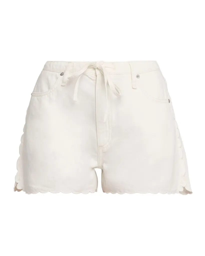 rag & bone Nolan Ultra-Featherweight Denim Drawstring Shorts | Image 1 rag & bone Nolan Ultra-Featherweight Denim Drawstring Shorts | Image 1