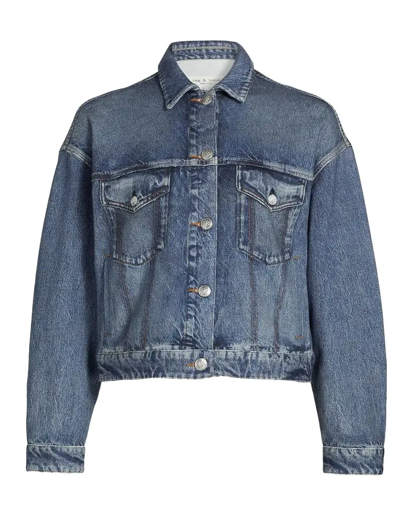 rag & bone rb Miramar Terry Trucker Jacket | Image 1 rag & bone rb Miramar Terry Trucker Jacket | Image 1