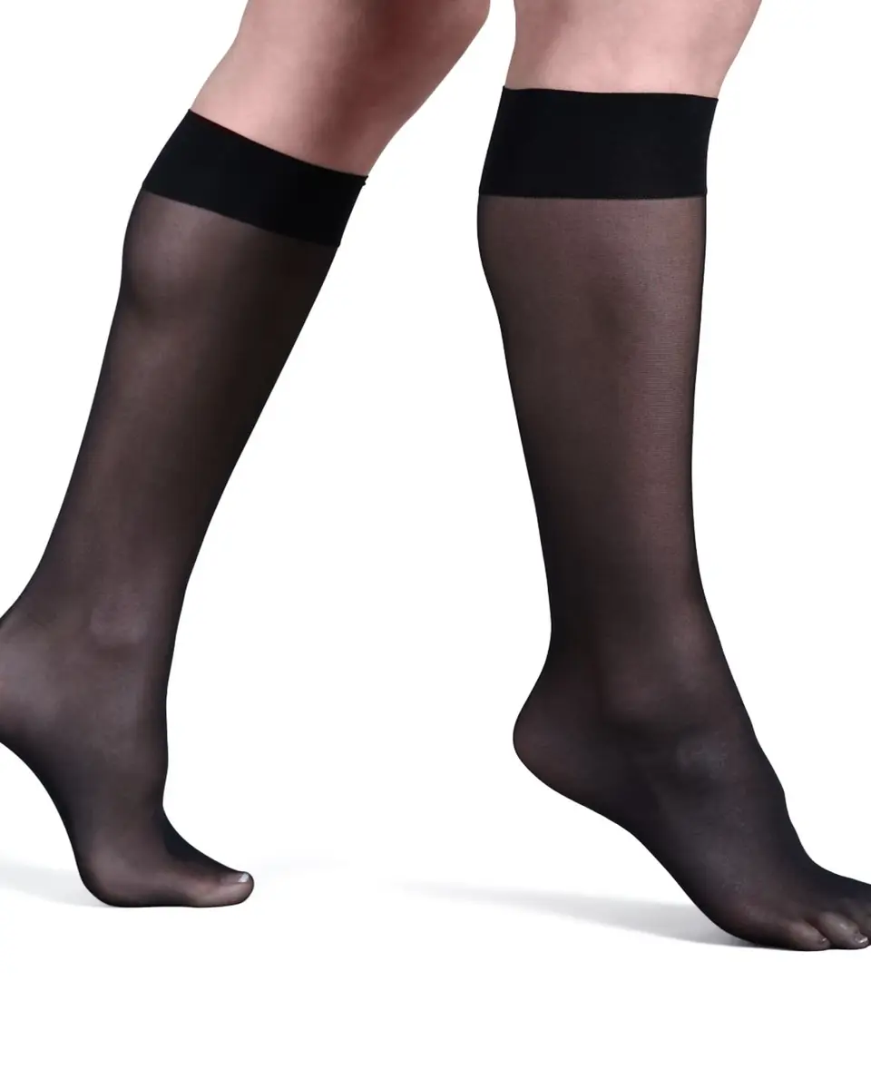 Wolford Satin Touch Sheer Knee-Highs | Thumbnail 4 Wolford Satin Touch Sheer Knee-Highs | Thumbnail 4