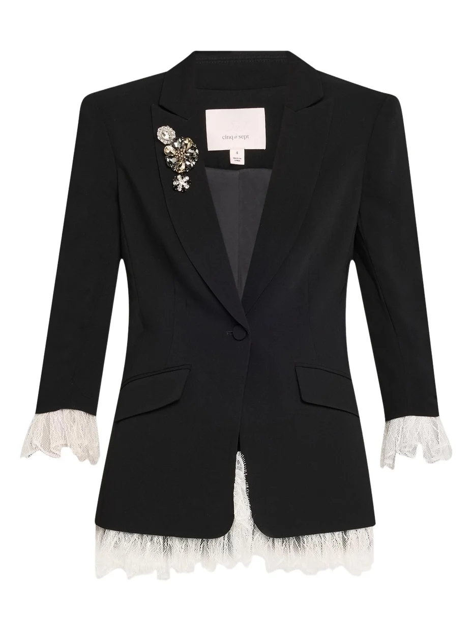 Roxie Blazer w/ Lace Roxie Blazer w/ Lace