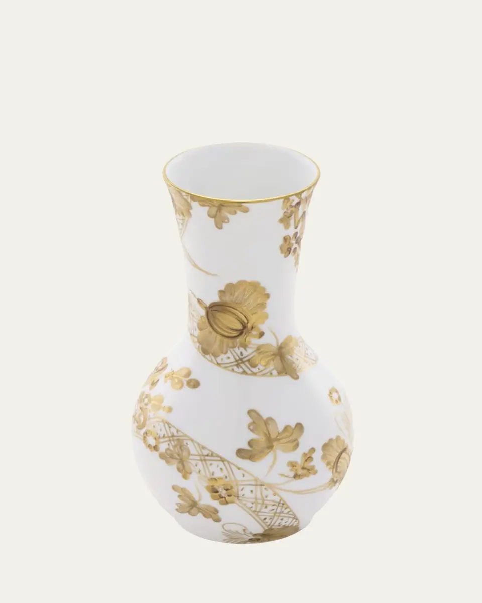 GINORI 1735 Oriente Italiano Aurum Tulipano Vase, 8" | Thumbnail 2