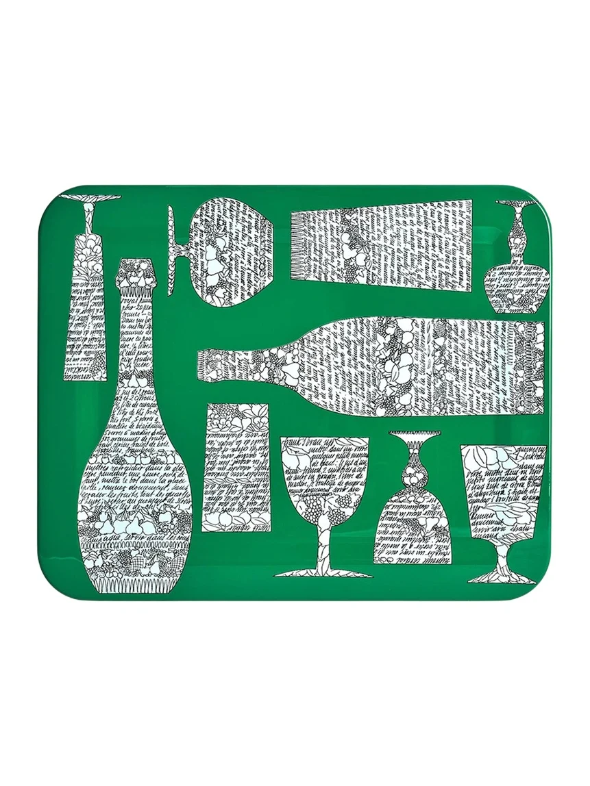 FORNASETTI Bottiglie Cocktail Tray