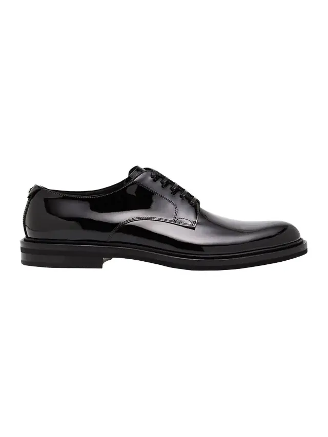 Men's Patent Leather Derby Shoes Men's Patent Leather Derby Shoes