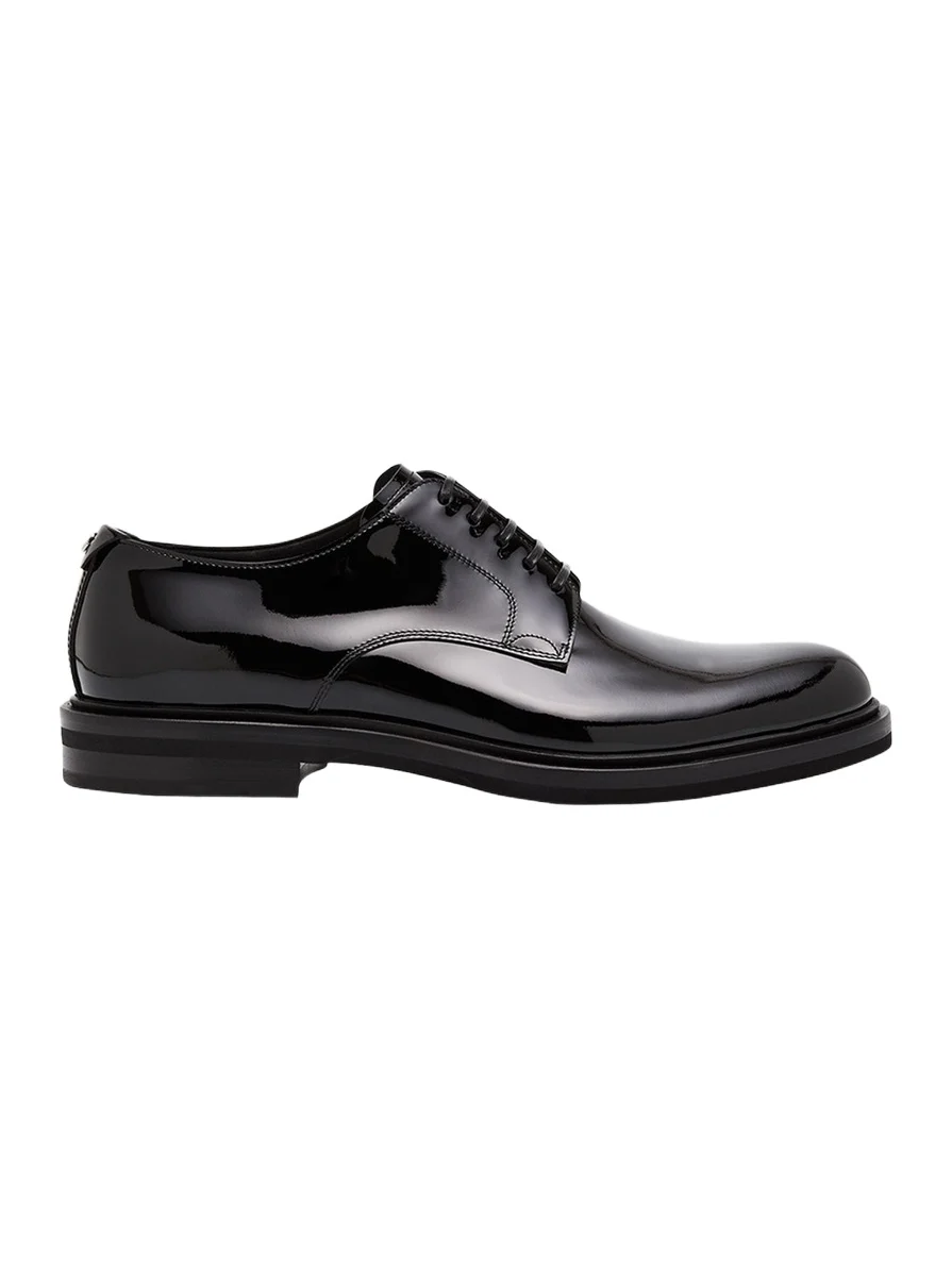 Men's Patent Leather Derby Shoes Men's Patent Leather Derby Shoes