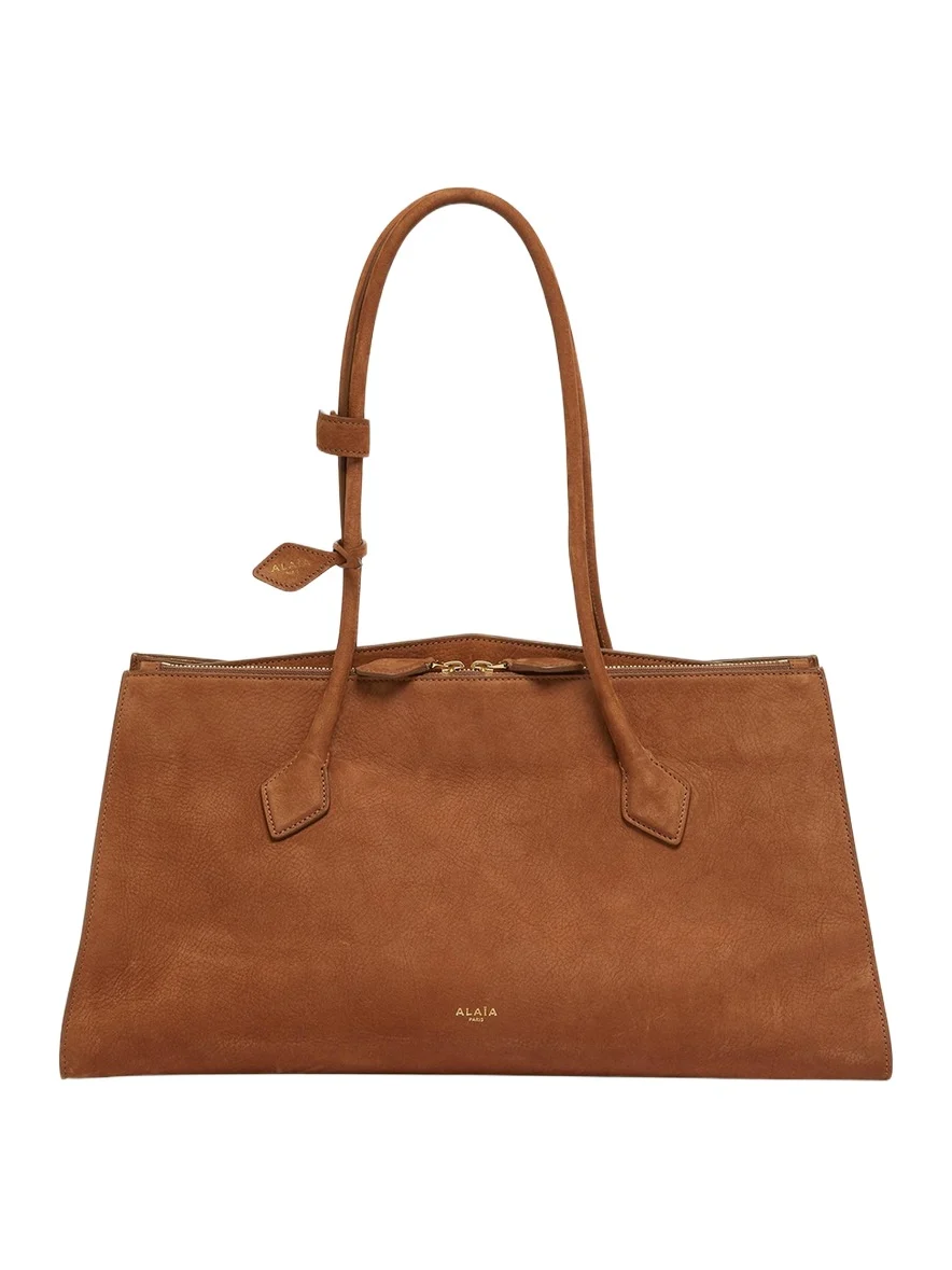 Le Teckel Tote Bag in Suede and Leather