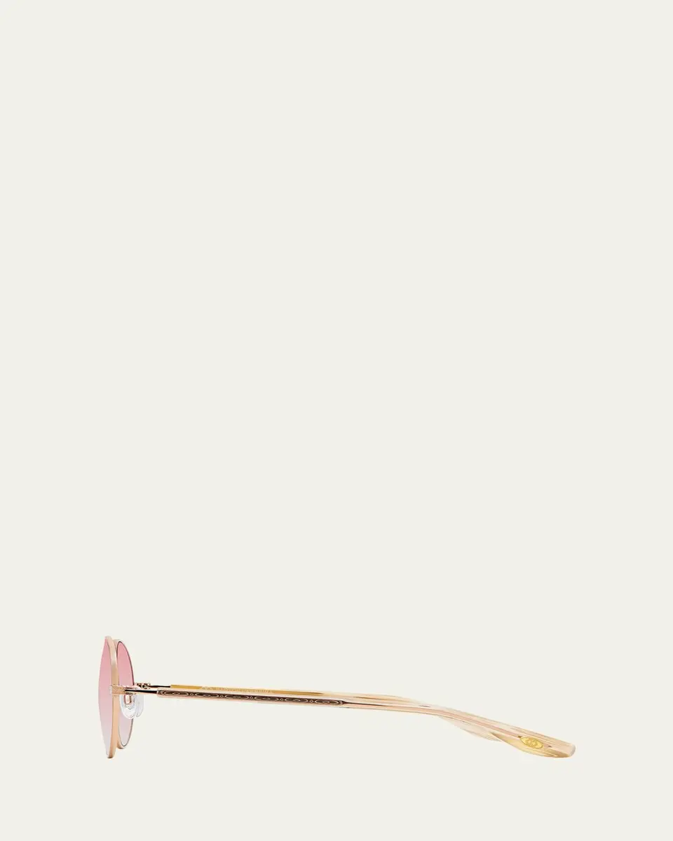 BARTON PERREIRA Anamcara Metal Oval Sunglasses | Thumbnail 3 BARTON PERREIRA Anamcara Metal Oval Sunglasses | Thumbnail 3