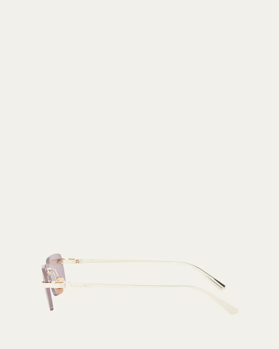 Dior CDior S4U Rimless Square Sunglasses | Thumbnail 3 Dior CDior S4U Rimless Square Sunglasses | Thumbnail 3
