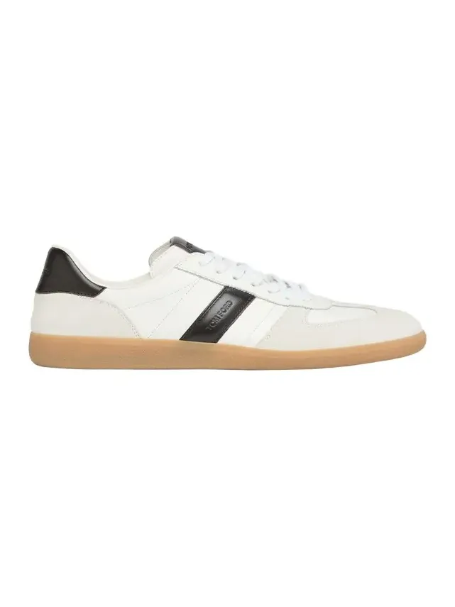 Men's Archer Suede and Leather Low-Top Sneakers