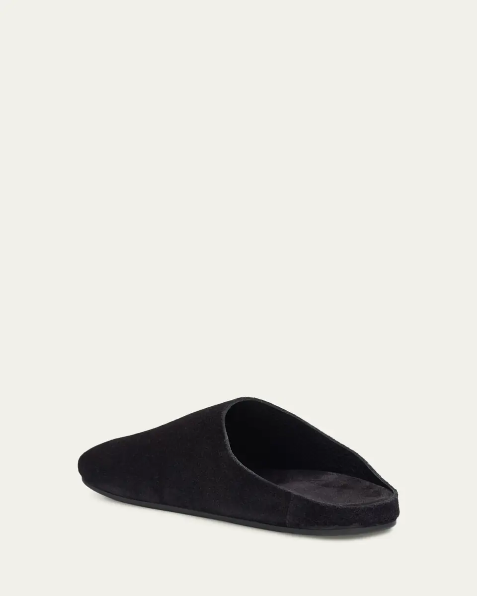 THE ROW Hudson Suede Slide Mules | Thumbnail 4 THE ROW Hudson Suede Slide Mules | Thumbnail 4
