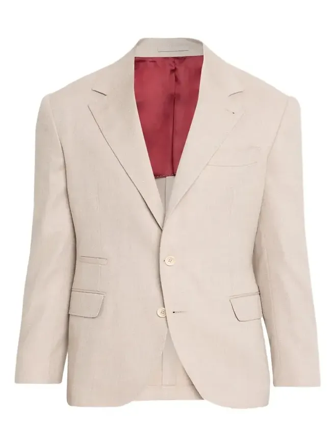 Brunello Cucinelli Linen Suit Jacket