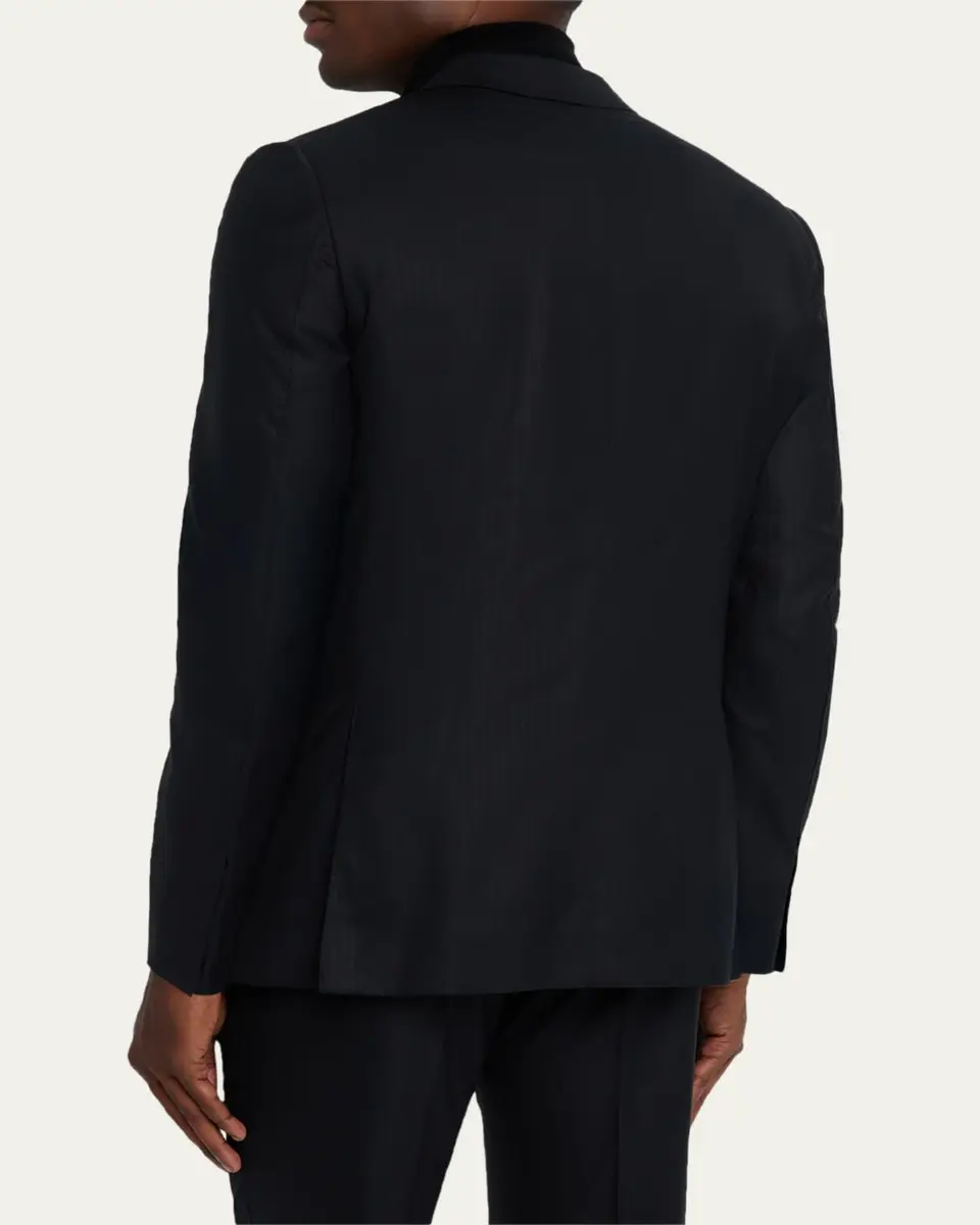 Zegna Men's Centoventimila Wool Tonal Stripe Suit | Thumbnail 5 Zegna Men's Centoventimila Wool Tonal Stripe Suit | Thumbnail 5