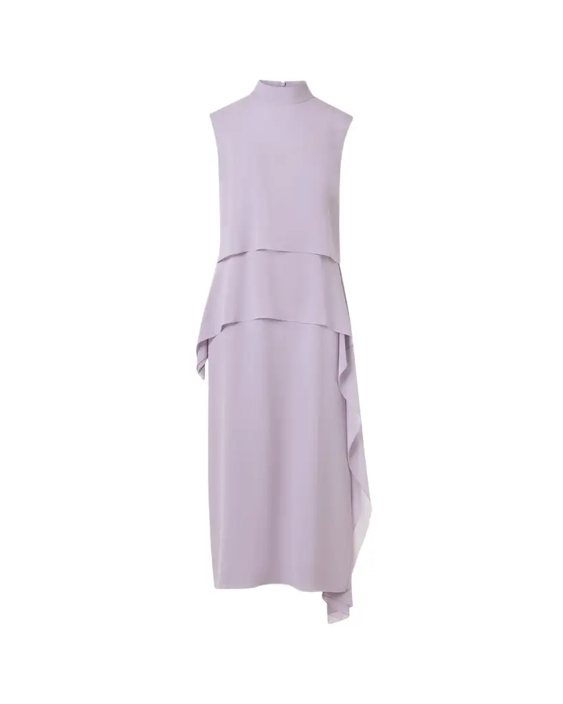 Akris Malva Silk Georgette Layered Dress | Image 1 Akris Malva Silk Georgette Layered Dress | Image 1