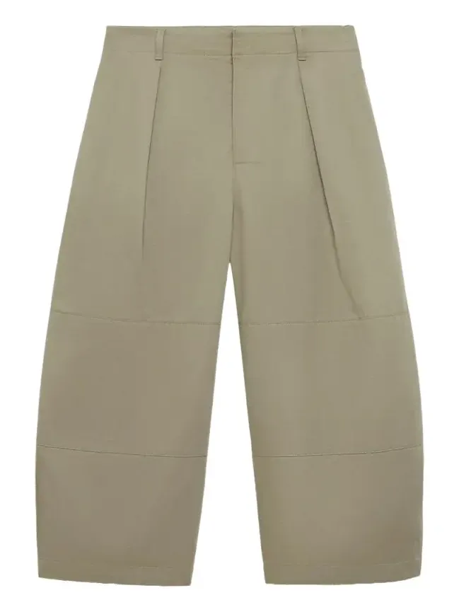 Curved Leg Trousers