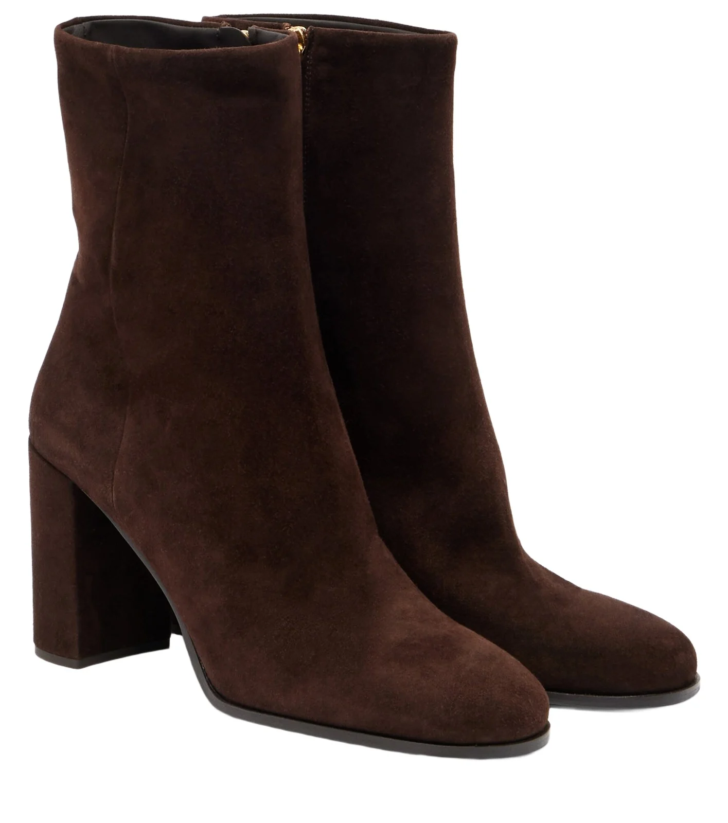 Suede ankle boots
