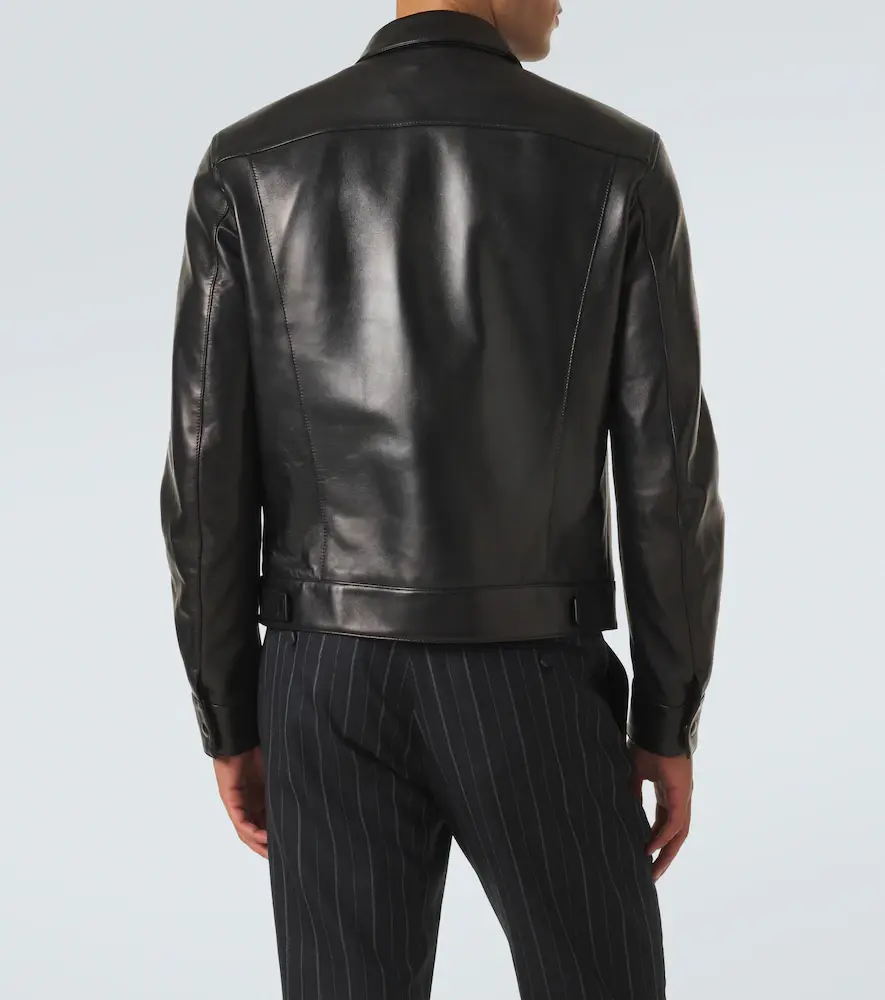 Tom Ford Leather blouson jacket | Thumbnail 4 Tom Ford Leather blouson jacket | Thumbnail 4