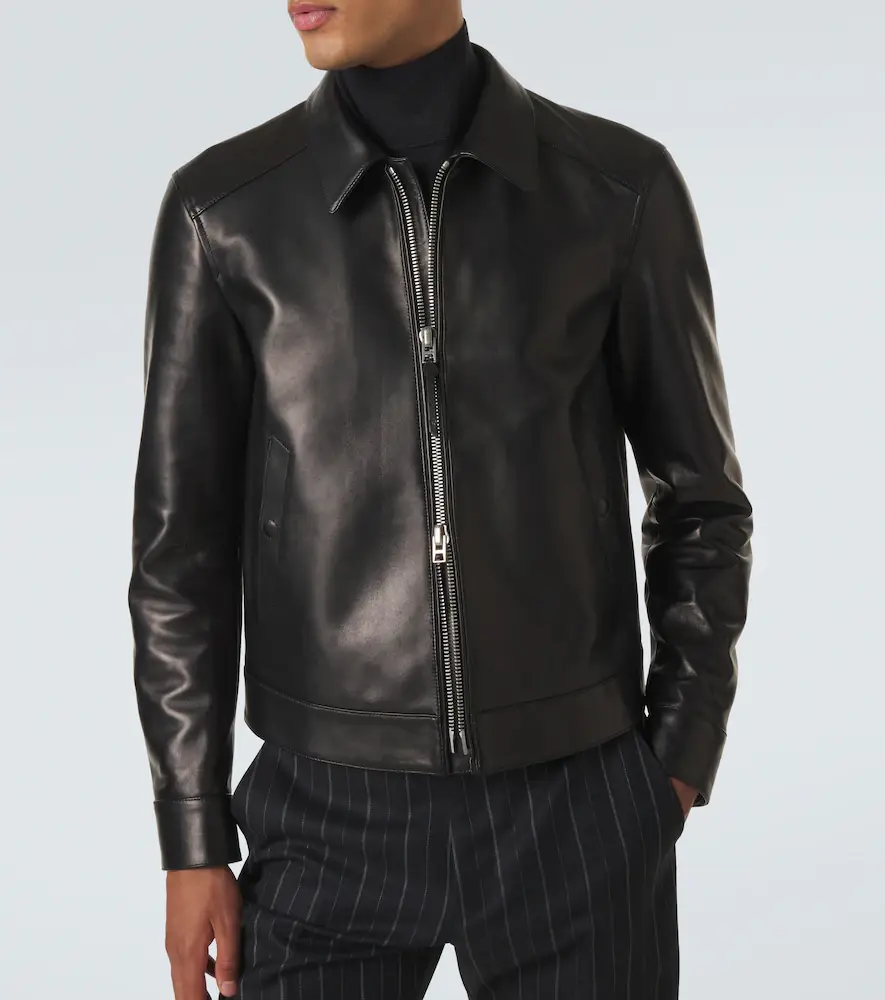 Tom Ford Leather blouson jacket | Thumbnail 5 Tom Ford Leather blouson jacket | Thumbnail 5