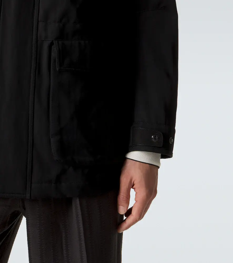 Tom Ford Cotton and silk twill field jacket | Thumbnail 2 Tom Ford Cotton and silk twill field jacket | Thumbnail 2