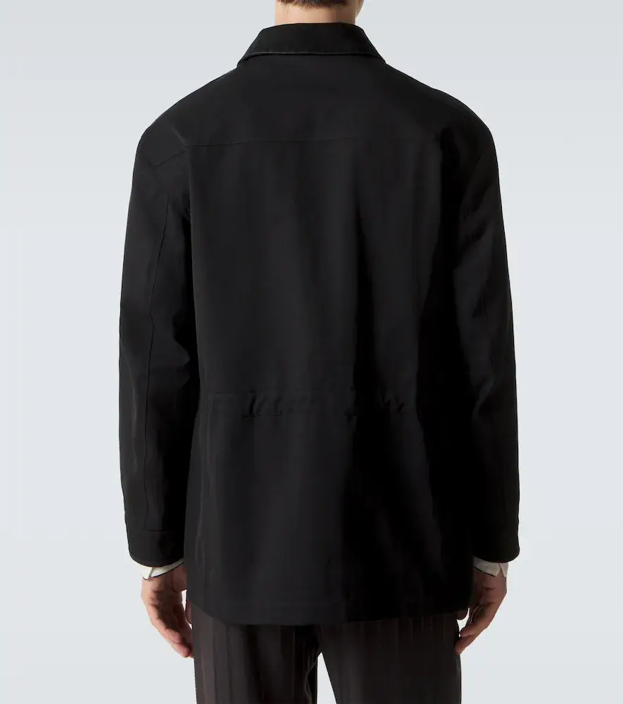 Tom Ford Cotton and silk twill field jacket | Thumbnail 6 Tom Ford Cotton and silk twill field jacket | Thumbnail 6