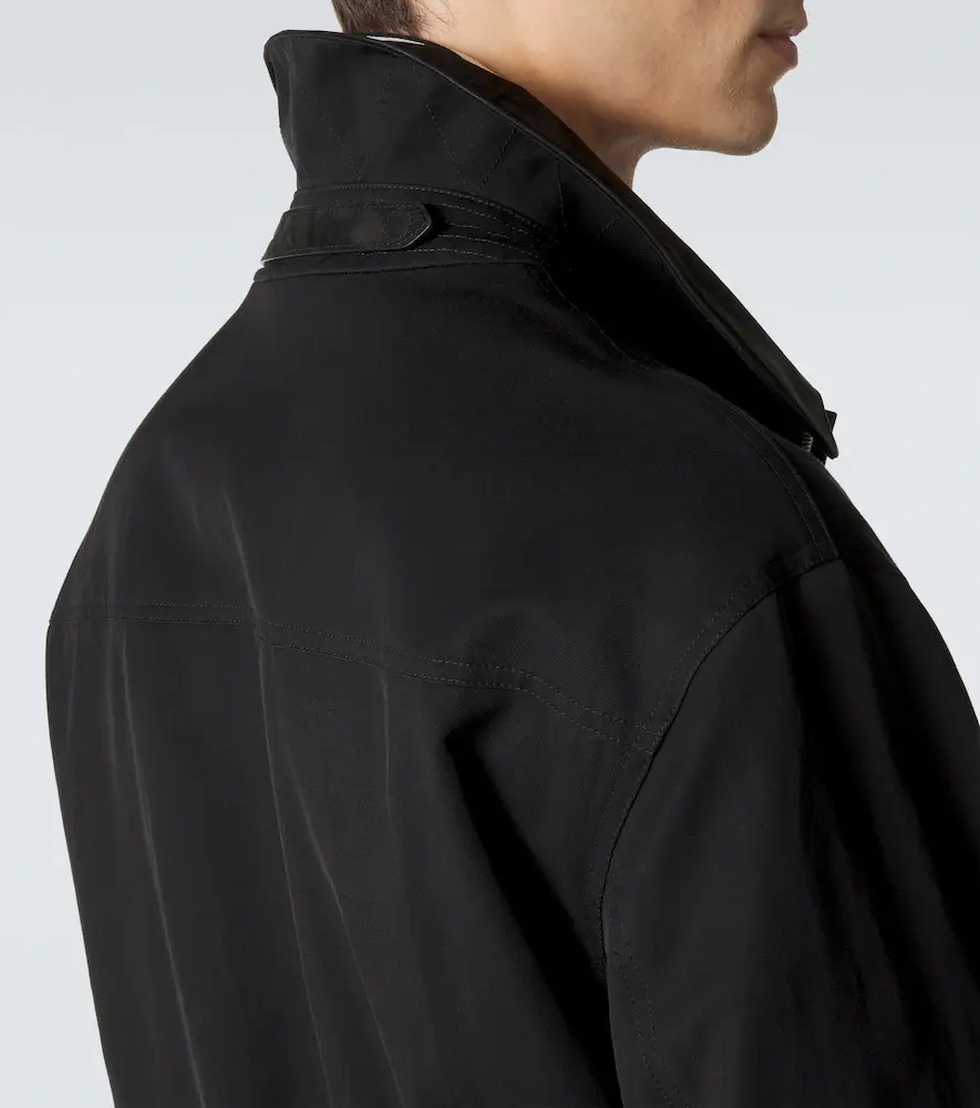 Tom Ford Cotton and silk twill field jacket | Thumbnail 7 Tom Ford Cotton and silk twill field jacket | Thumbnail 7