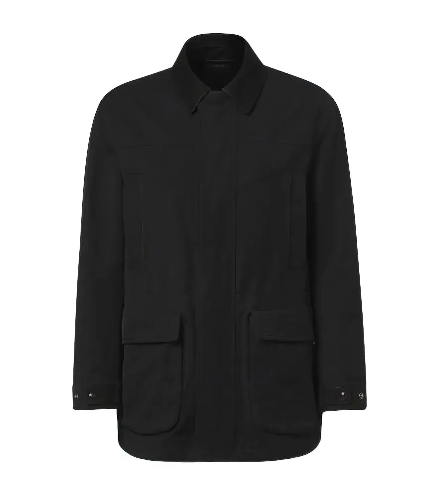 Tom Ford Cotton and silk twill field jacket