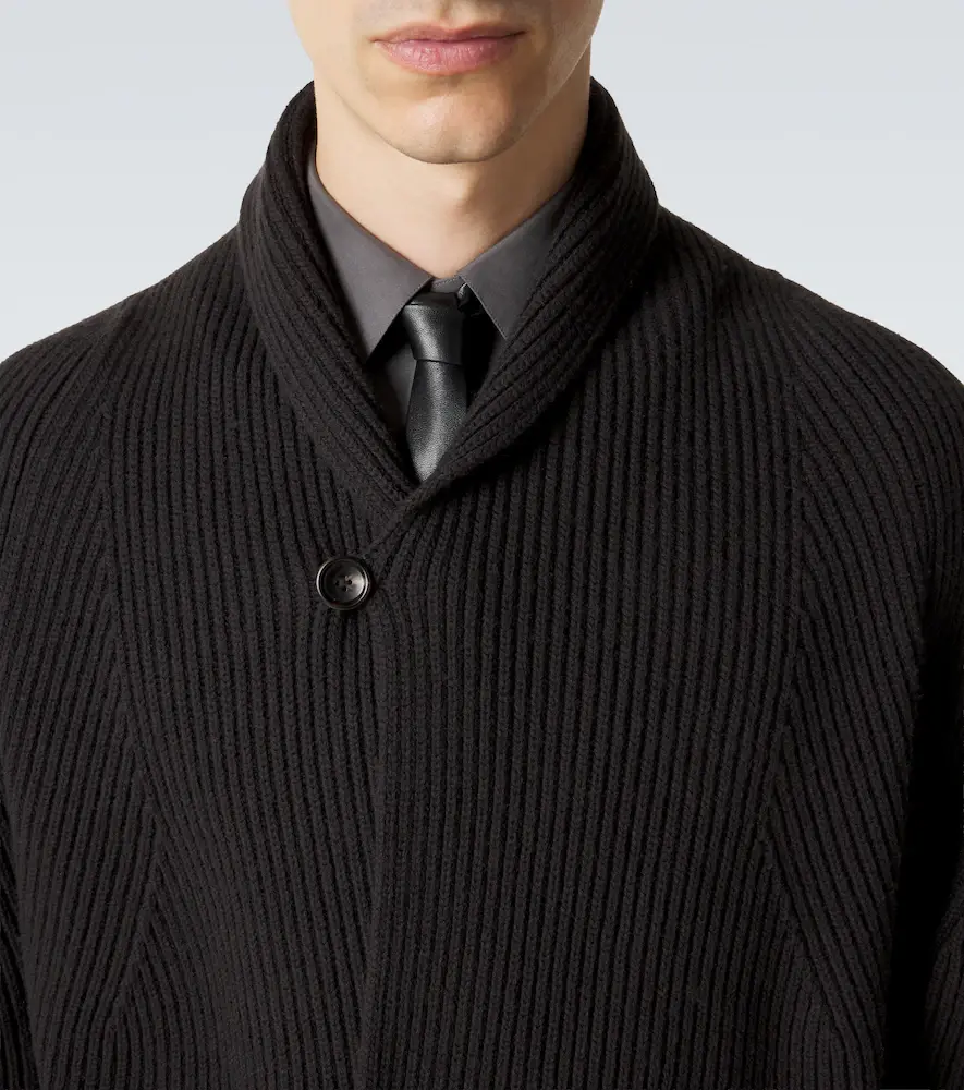 Tom Ford Ribbed-knit cashmere and wool cardigan | Thumbnail 2 Tom Ford Ribbed-knit cashmere and wool cardigan | Thumbnail 2