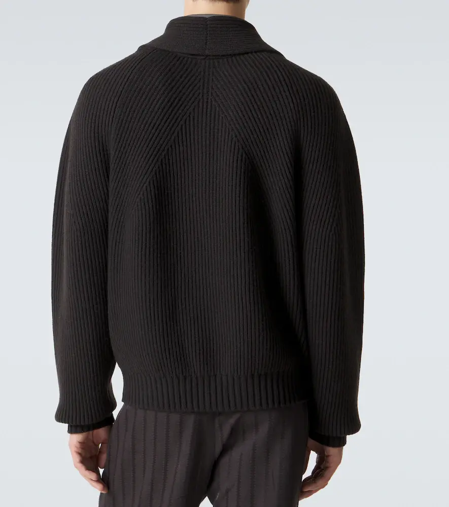 Tom Ford Ribbed-knit cashmere and wool cardigan | Thumbnail 6 Tom Ford Ribbed-knit cashmere and wool cardigan | Thumbnail 6