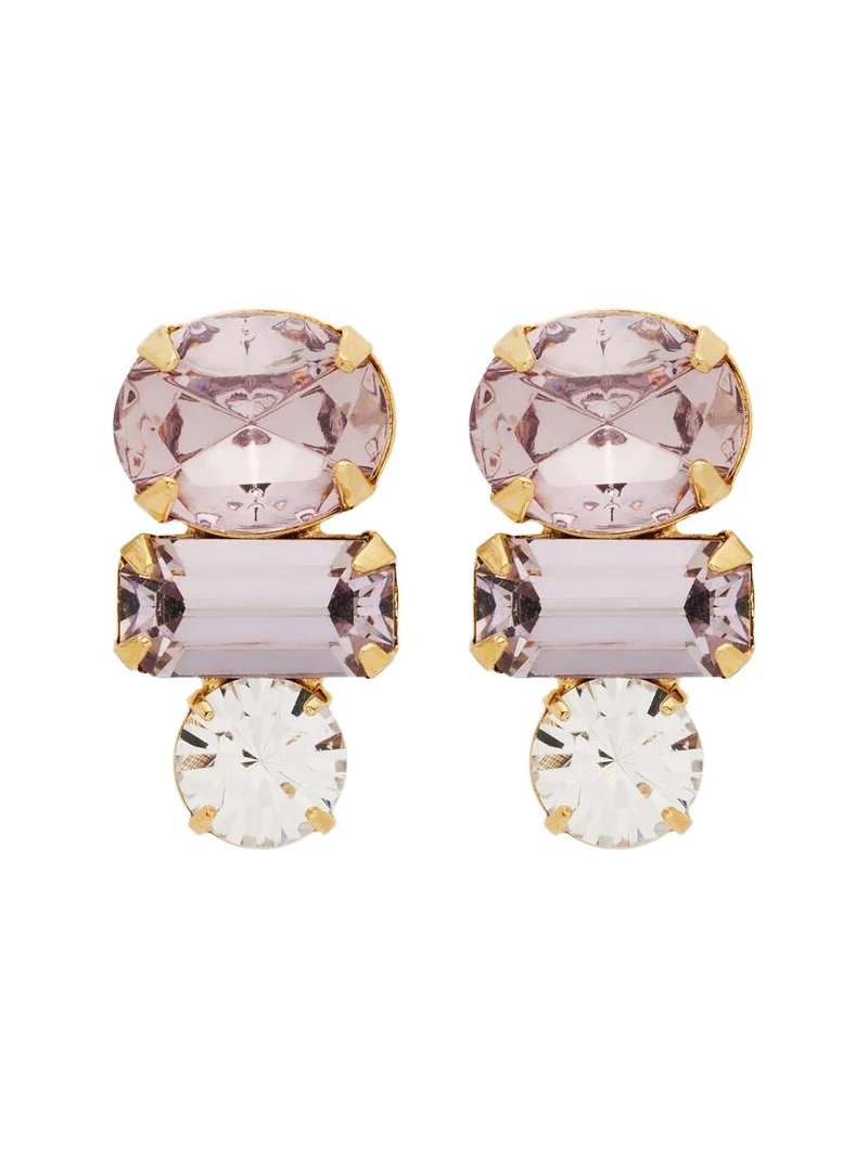 Patricia crystal-embellished earrings Patricia crystal-embellished earrings