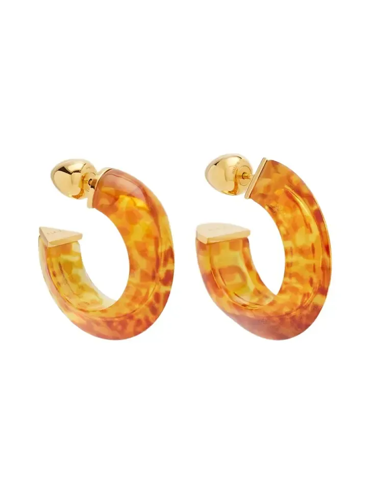 Alaïa Edge hoop earrings Alaïa Edge hoop earrings
