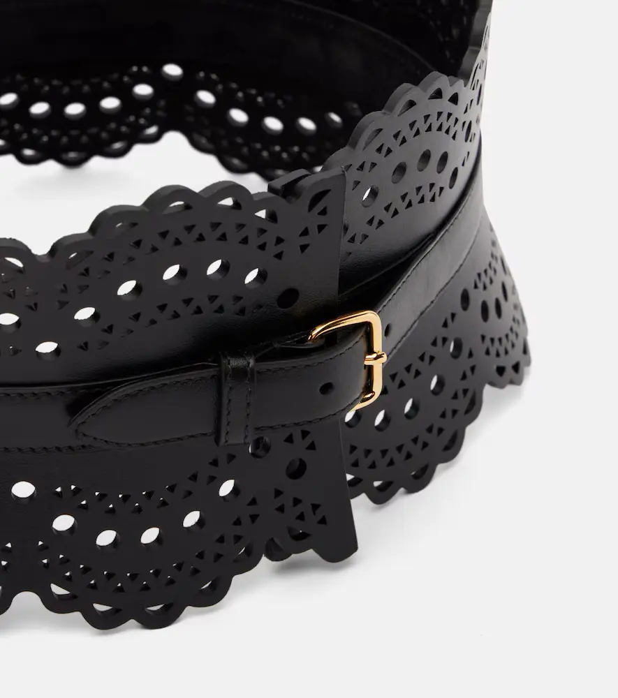Alaïa Alaïa Vienne Wave leather belt | Thumbnail 2 Alaïa Alaïa Vienne Wave leather belt | Thumbnail 2