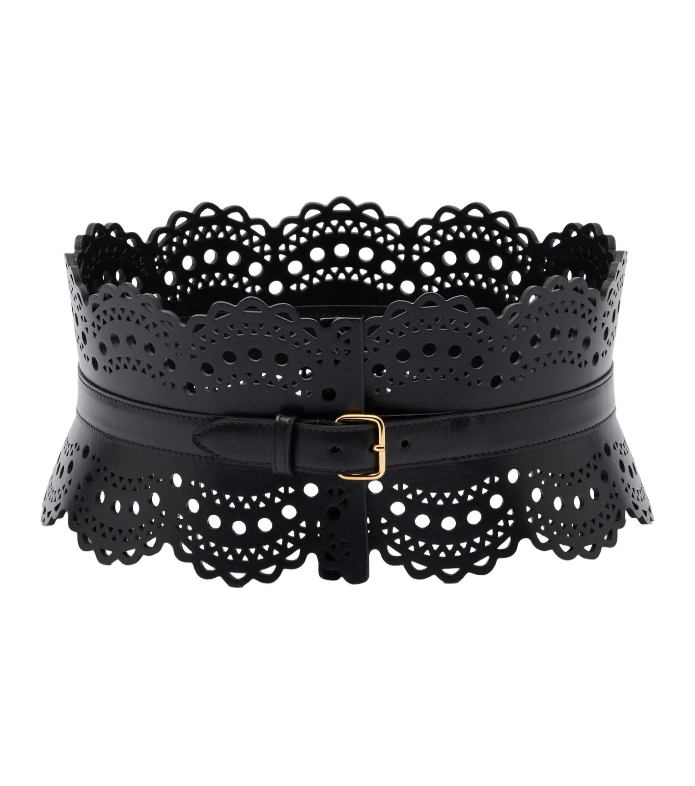 ALAÏA Vienne Wave leather belt ALAÏA Vienne Wave leather belt