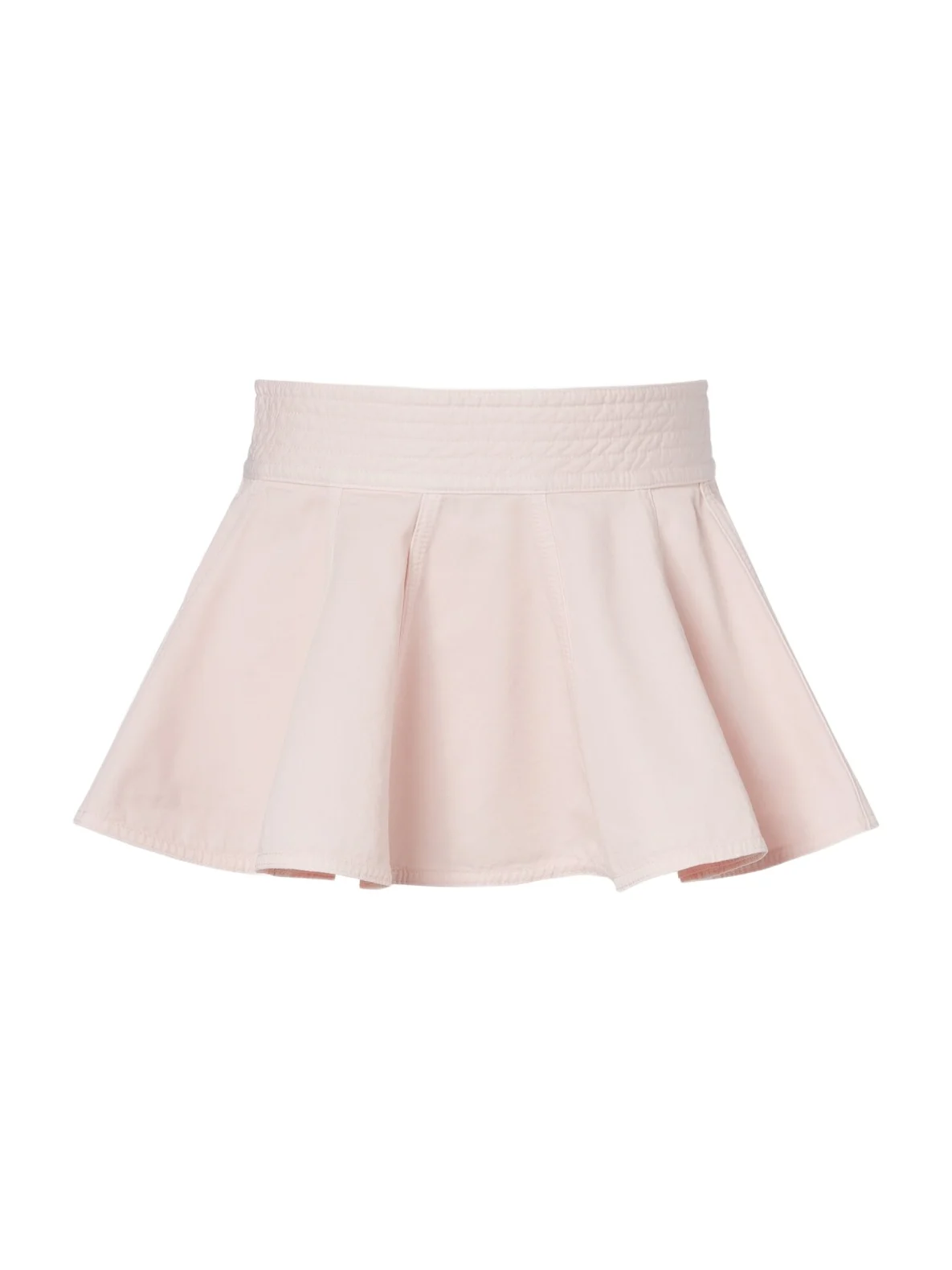 ALAÏA Peplum denim belt