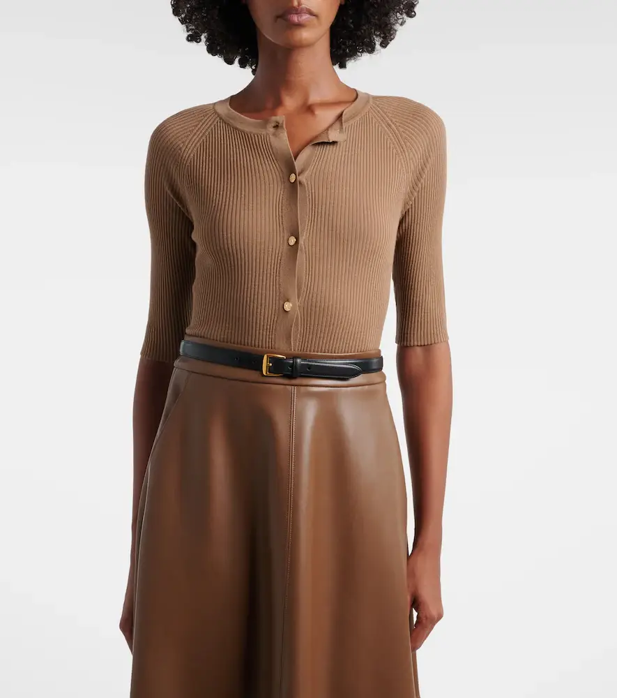'S Max Mara 'S Max Mara Cropped virgin wool cardigan | Thumbnail 4 'S Max Mara 'S Max Mara Cropped virgin wool cardigan | Thumbnail 4