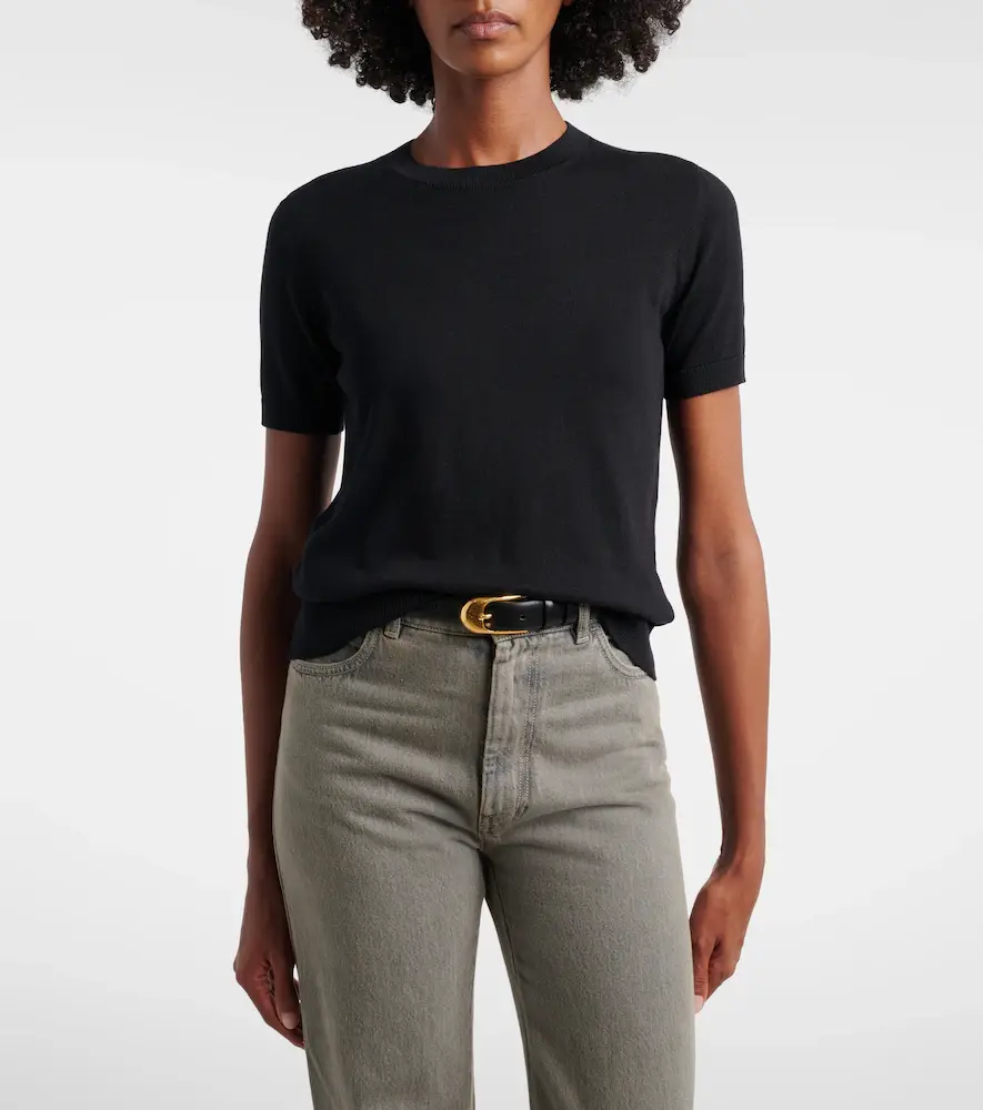 'S Max Mara 'S Max Mara Cotton, silk, and cashmere top | Thumbnail 4 'S Max Mara 'S Max Mara Cotton, silk, and cashmere top | Thumbnail 4