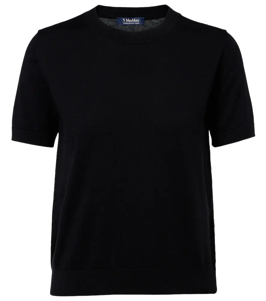 'S Max Mara Cotton, silk, and cashmere top | Image 1 'S Max Mara Cotton, silk, and cashmere top | Image 1