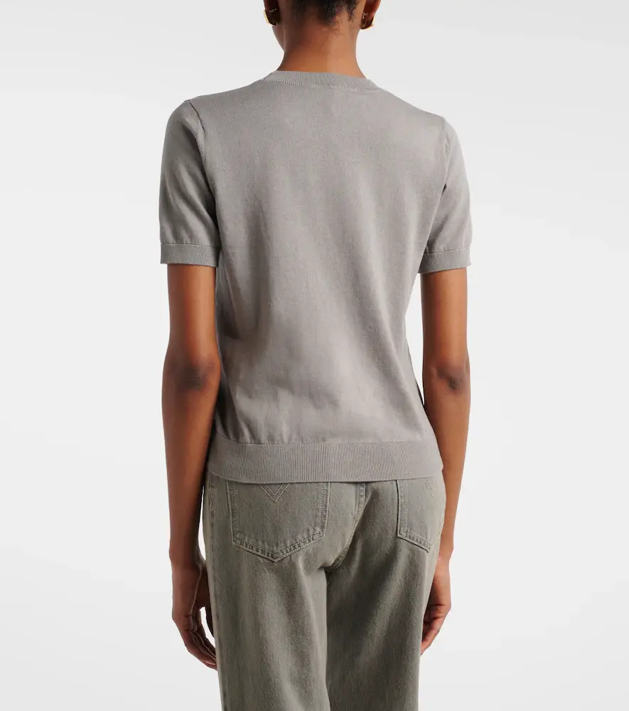 'S Max Mara 'S Max Mara Cotton, silk, and cashmere top | Thumbnail 5