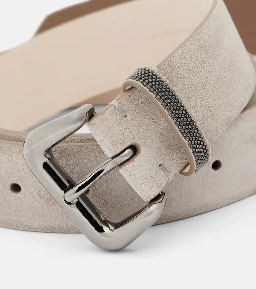 Brunello Cucinelli Monili suede belt | Thumbnail 2 Brunello Cucinelli Monili suede belt | Thumbnail 2