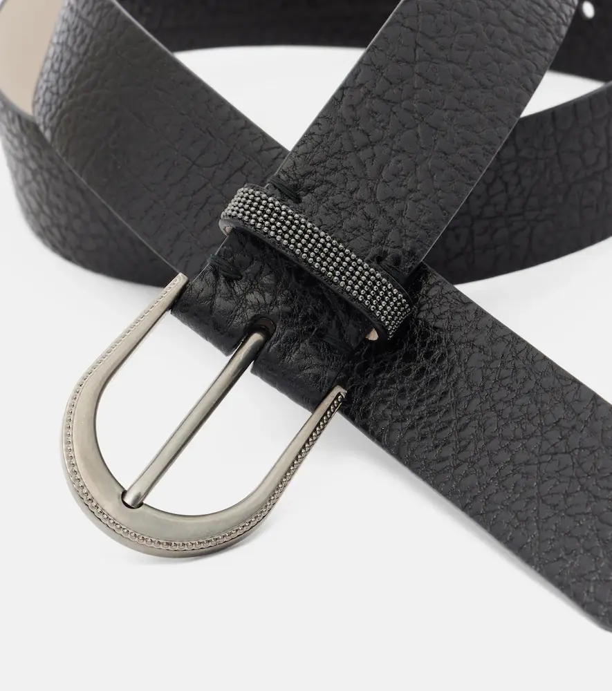 Brunello Cucinelli Monili leather belt | Thumbnail 2 Brunello Cucinelli Monili leather belt | Thumbnail 2