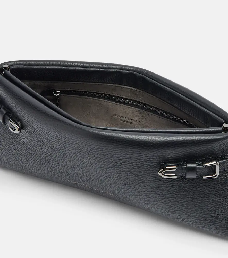 Brunello Cucinelli Small leather clutch | Thumbnail 3 Brunello Cucinelli Small leather clutch | Thumbnail 3