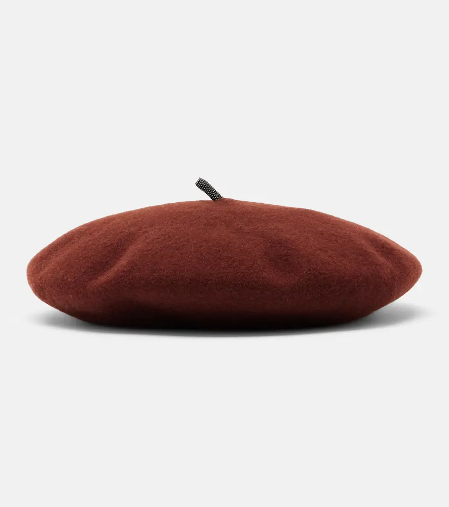 Brunello Cucinelli Monili wool beret | Thumbnail 2