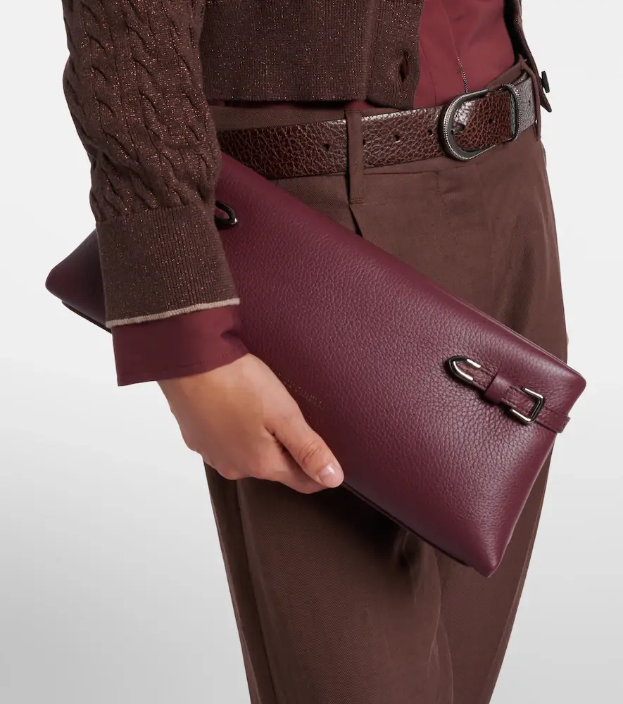 Brunello Cucinelli Small leather clutch | Thumbnail 5 Brunello Cucinelli Small leather clutch | Thumbnail 5