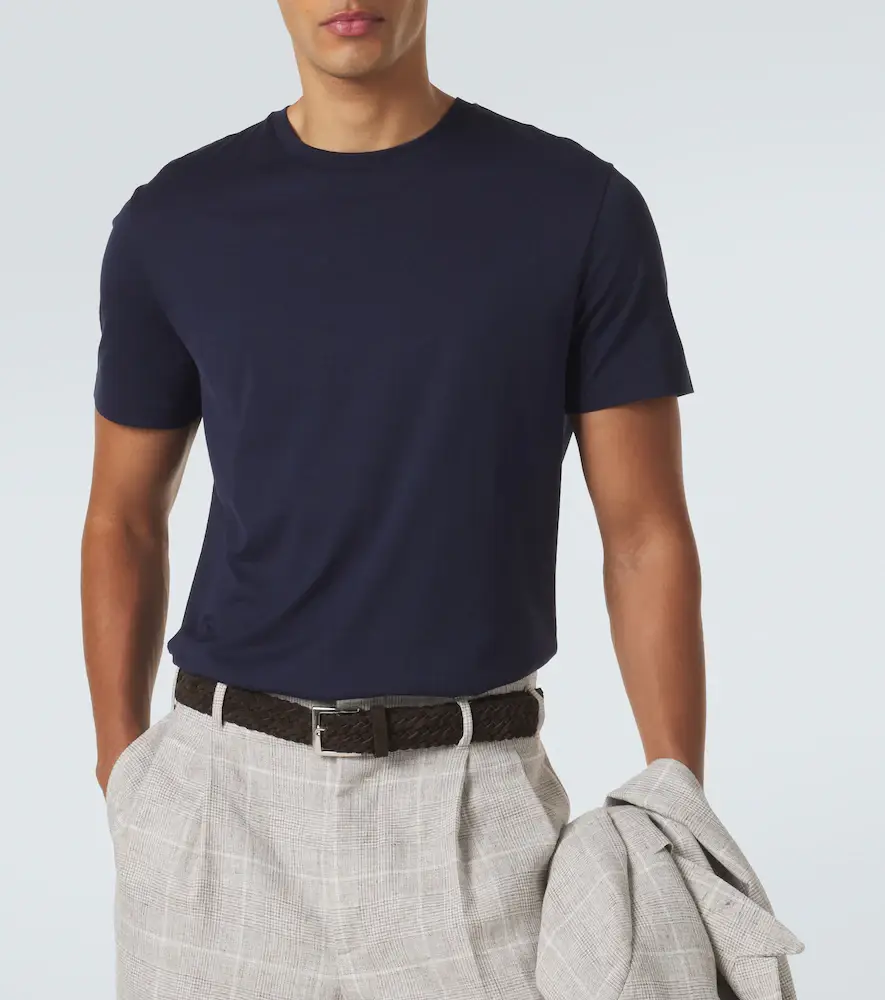 Ralph Lauren Purple Label Cotton jersey T-shirt | Thumbnail 3 Ralph Lauren Purple Label Cotton jersey T-shirt | Thumbnail 3