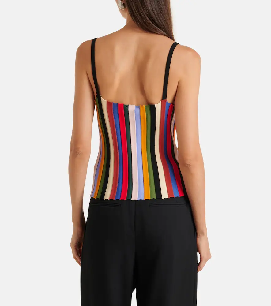 Staud Skye striped top | Thumbnail 4