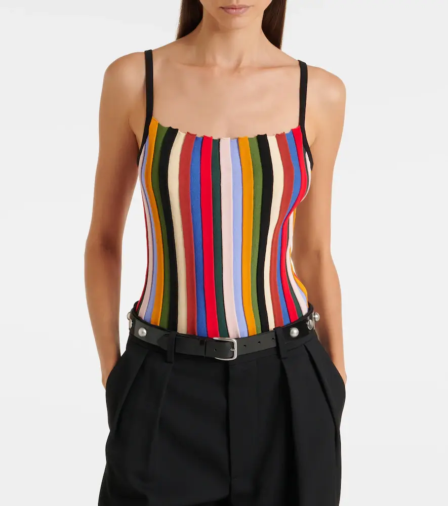 Staud Skye striped top | Thumbnail 6