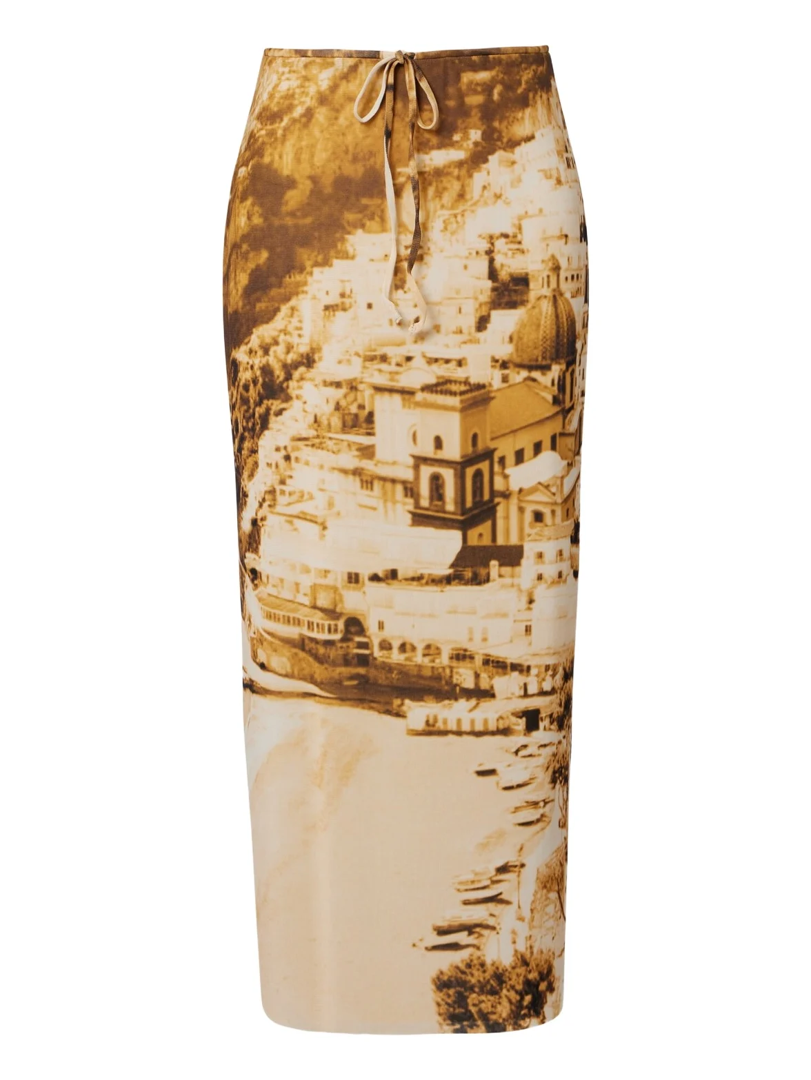 Porta printed mesh midi skirt Porta printed mesh midi skirt