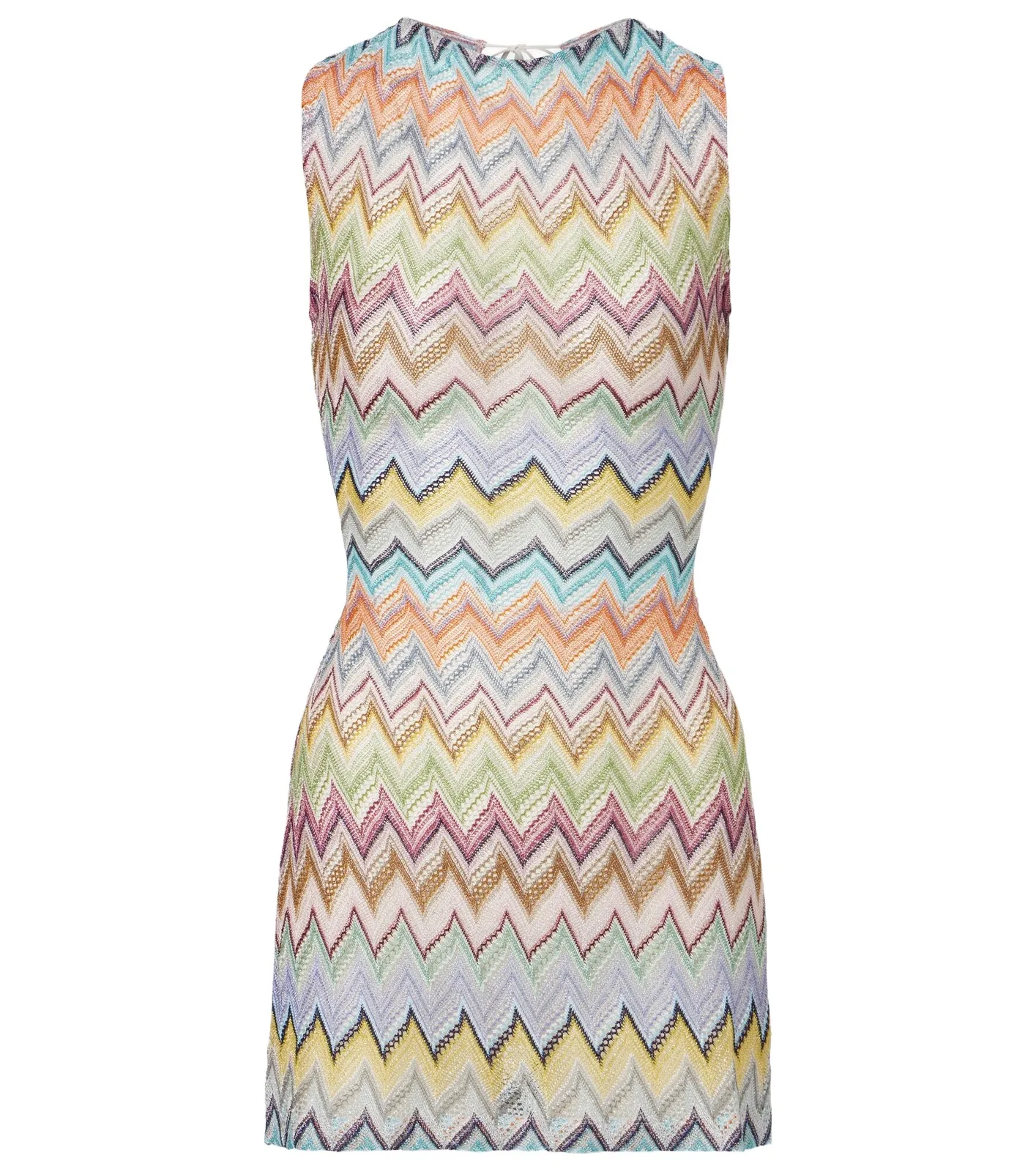 Missoni Zigzag lamé minidress