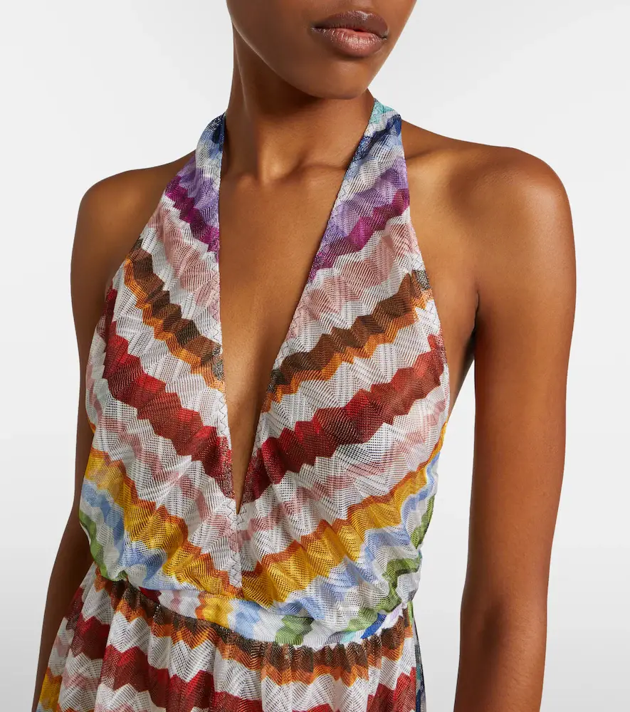 Missoni Zigzag halterneck romper | Thumbnail 4 Missoni Zigzag halterneck romper | Thumbnail 4