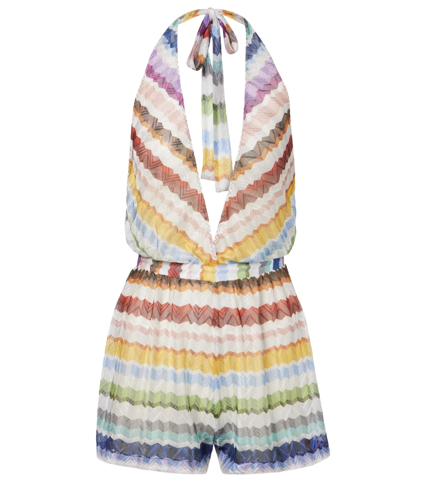 Zigzag halterneck romper Zigzag halterneck romper