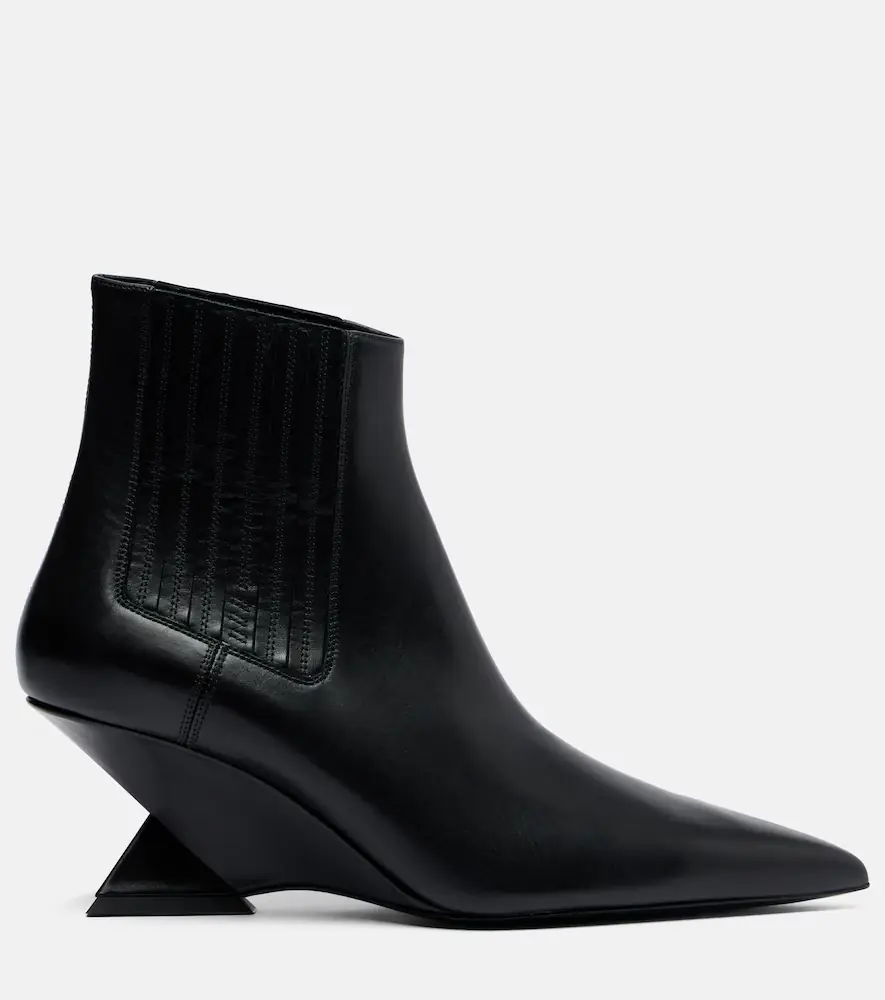 The Attico Cheope leather ankle boots | Thumbnail 4